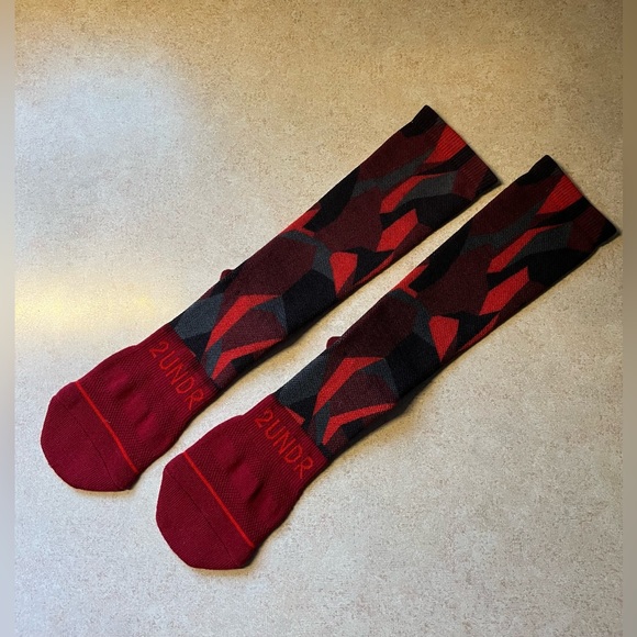 Men’s 2UNDR Flex Print Socks - 1 Par - NWOT - Picture 5 of 11